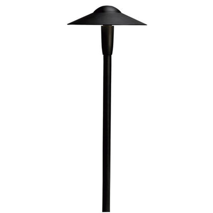 Kichler-15810BKT30R- 15810 Path Light Aluminum Textured Black Finish 4.3W 3000K LED