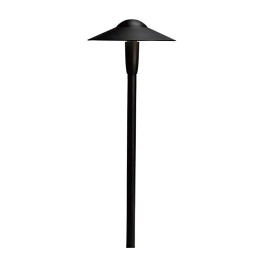 Kichler-15810BKT30R- 15810 Path Light Aluminum Textured Black Finish 4.3W 3000K LED