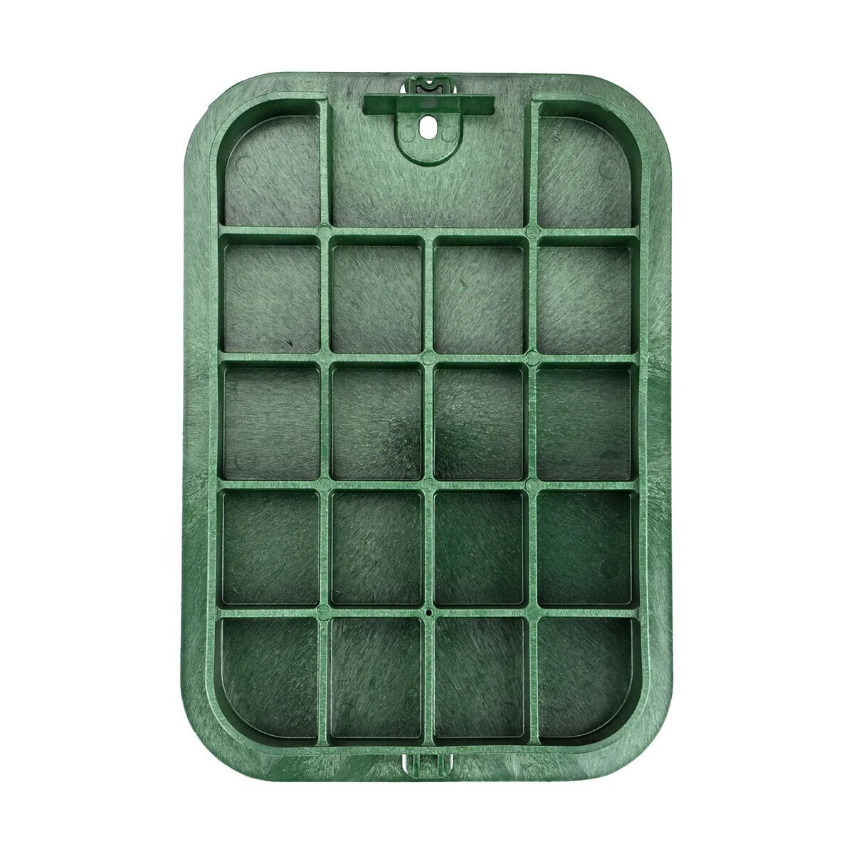 NDS Standard Valve Box Rectangle 14 in. x 19 in. x 12 in.H Green Box/Green Lid Overlapping ICV