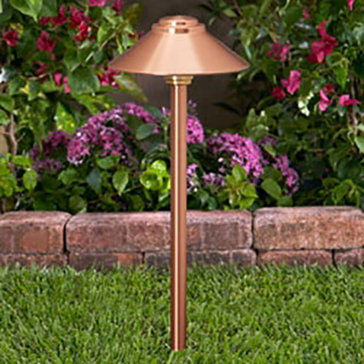 Vista  PR-2129-CSN-W-LB5ND  PR-2129 Path Light Copper Housing Copper Finish 5W 3000K LED