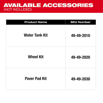 Milwaukee MX Fuel Forge 20 in. Plate Compactor Kit