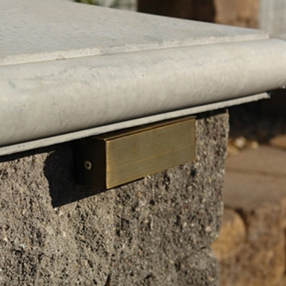 Unique  VAB5-NL  Vanguard5 Niche Light Brass Housing Weathered Brass No Lamp