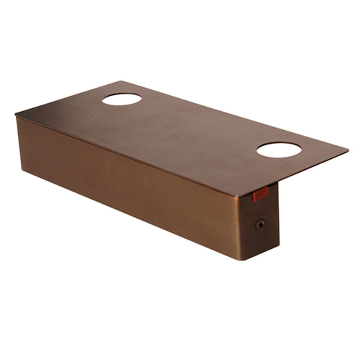 Unique VAB8-NL Vanguard8 Niche Light (2) T3 Brass Housing Weathered Brass No Lamp