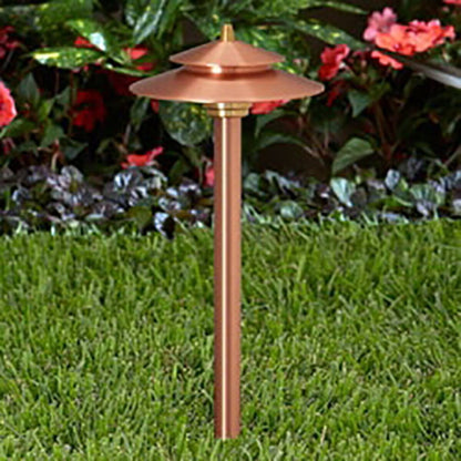 Vista PR-2125 Path Light Copper Housing Copper Finish No Lamp