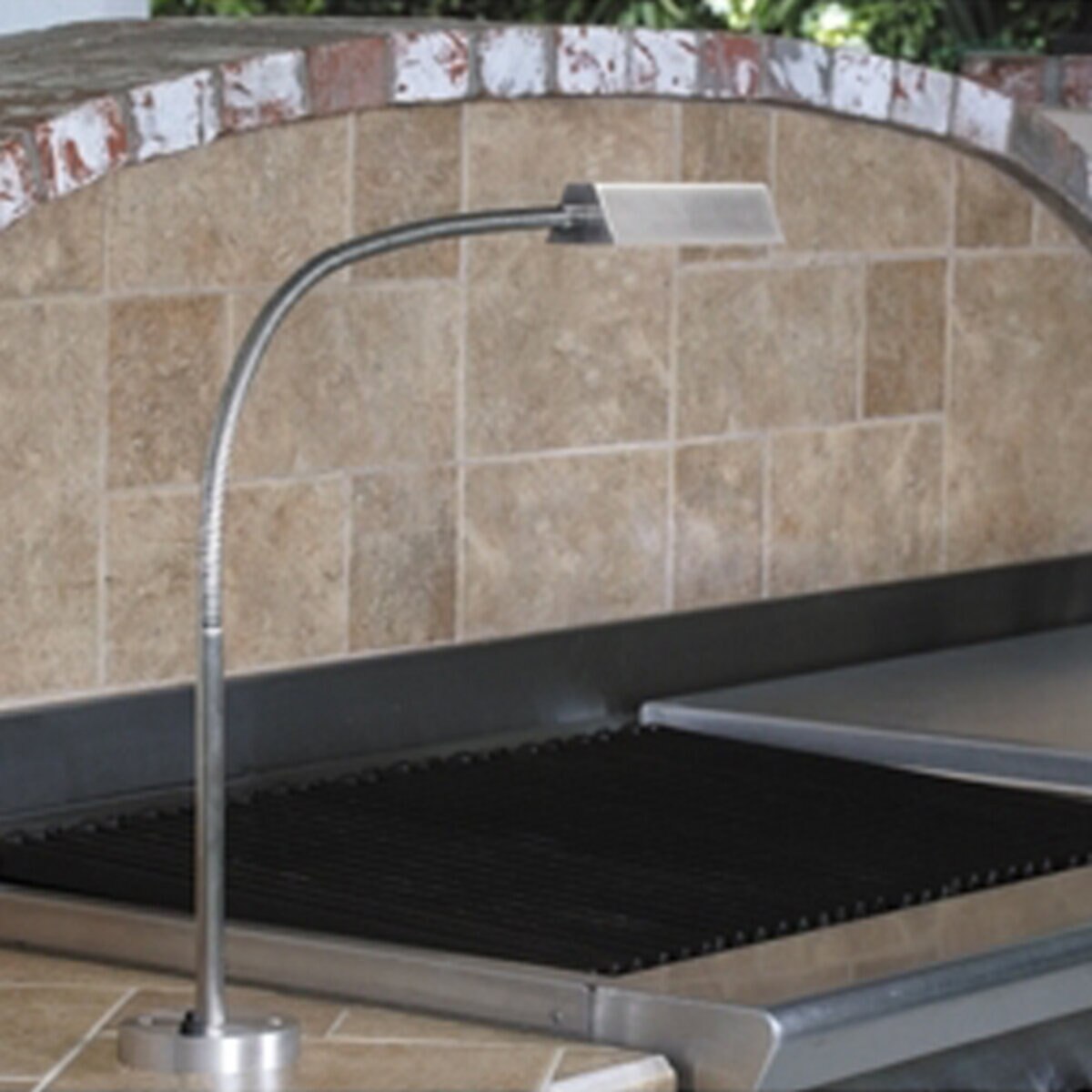 Vista FL-4018 Path/Spread Light Stainless Steel Nickel Plate Finish 5W 3000K LED