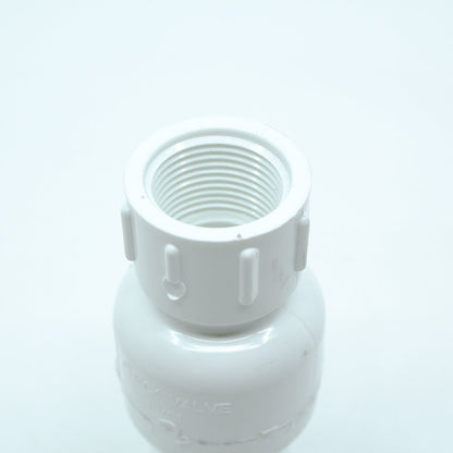 1/2 PVC Spring Check Valve Fipt X Fipt NDS