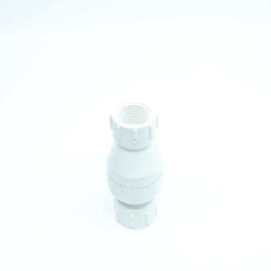3/4 PVC Spring Check Valve Fipt X Fipt NDS