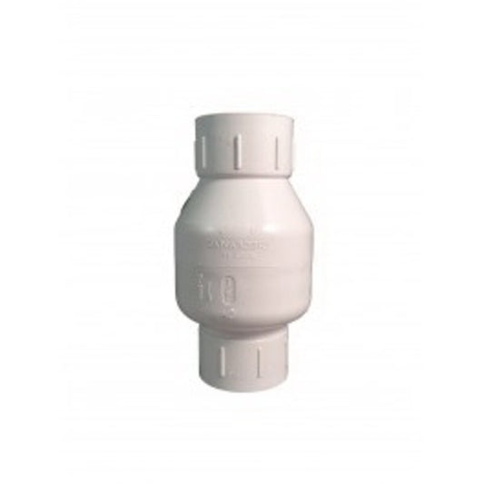 NDS FloControl Series 1001 Spring Check Valve PVC 2 in. FIPT 1/2# Spring