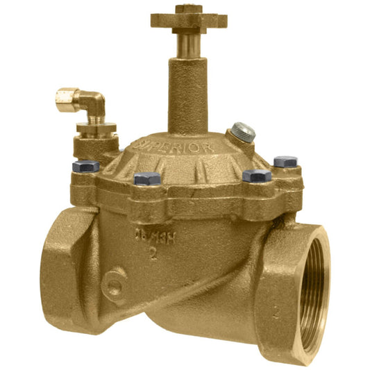 1 1/2 Globe Model 100 No Hydraulic Brass Valve
