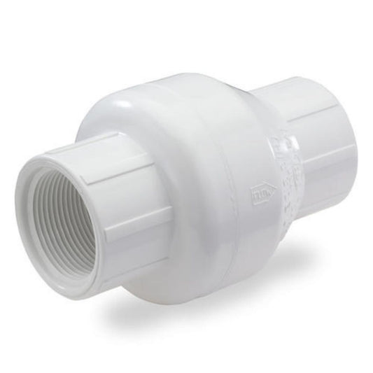 NDS PVC Spring Check Valve FIPT 1-1/4 in.