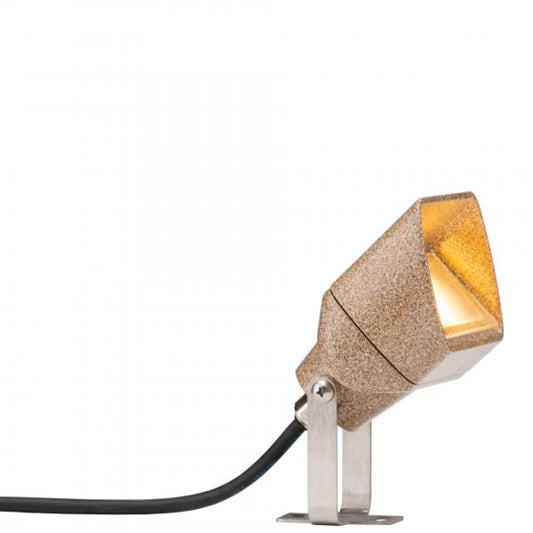 FX PB Wall Wash Aluminum Housing Desert Granite 4.2W 2700K 93 Degree LED