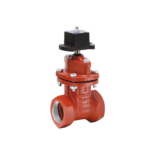 Matco-Norca Gate Valve 3 in. Threaded Cast Iron Resilient Wedge w/ Non Rising Stem