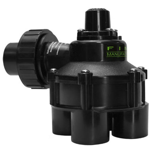 Fimco 1003F  1000F Indexing Valve for Wastewater 3-Outlet Plastic 1 in. Slip