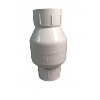 NDS FloControl Series 1011 Spring Check Valve PVC 2 in. Slip 1/2# Spring