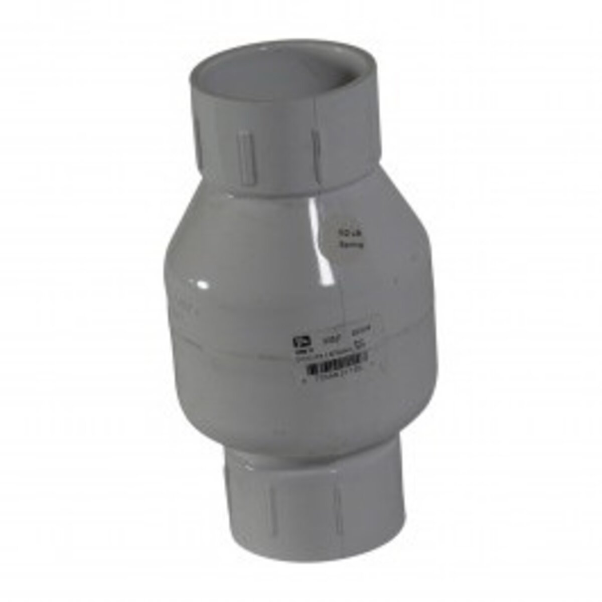 NDS FloControl Series 1012 Spring Check Valve PVC 2 in. Slip 2# Spring
