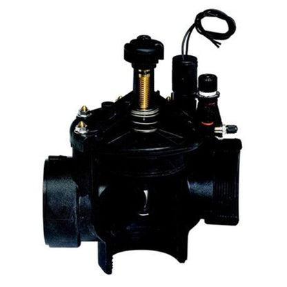 Toro P220 Angle Valve Plastic 1-1/2 in. w/ EZReg Pressure Regulator and Flow Control DC Latching FIPT x FIPT