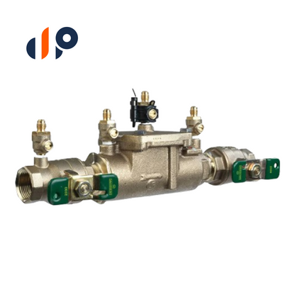 T063232  Watts LF007M1 Double Check Assembly w/ Ball Valves 1 in. Lead Free Bronze w/ Freeze Sensing Capability (Sensing Upgrade Kit Sold Separately) | T063232
