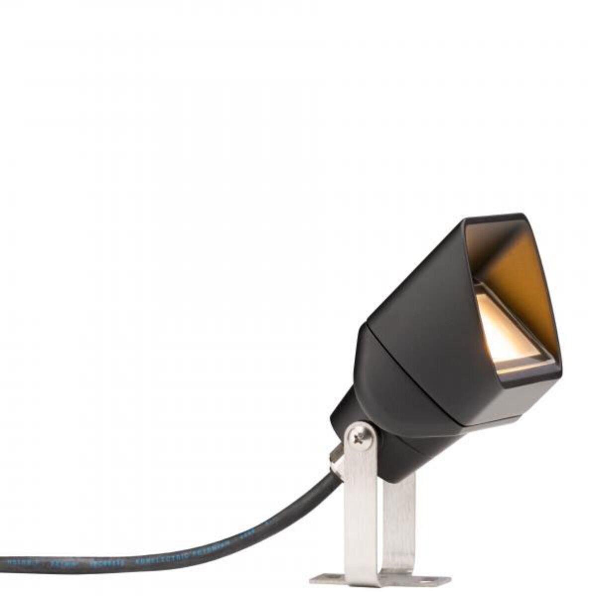 FX PB Wall Wash Aluminum Housing Flats Black 2W 2700K 96 Degree LED