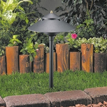 Vista  PR-9216-B-W-LB5ND   PR-9216 Path Light Aluminum Black Finish 5W 3000K LED
