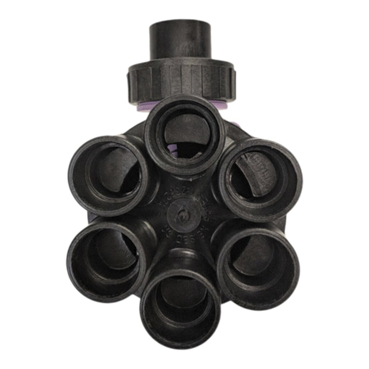 Fimco 1000F Indexing Valve for Wastewater 6-Outlet Plastic 1 in. Slip