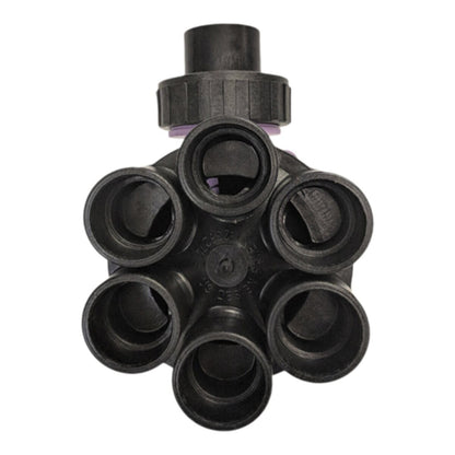 Fimco 1000F Indexing Valve for Wastewater 6-Outlet Plastic 1 in. Slip