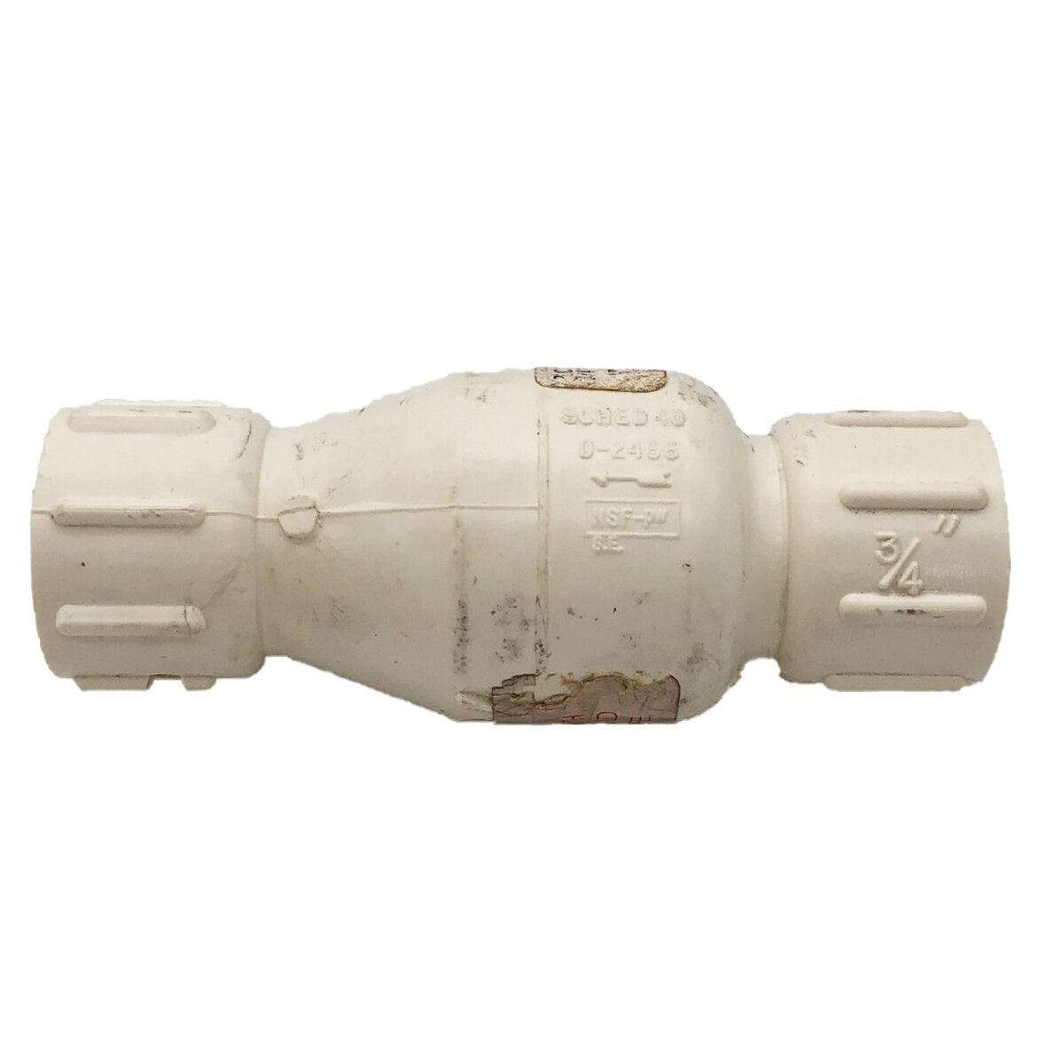 3/4 PVC IPS 2 Spring Check Valve NDS