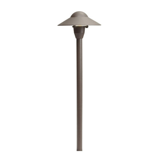 Kichler-15470AZT- 15470 Path Light Textured Architectural Bronze Finish 16.2W LED, 12V, 1 Lamp, 21-1/4 in. Height, Aluminum Housing
