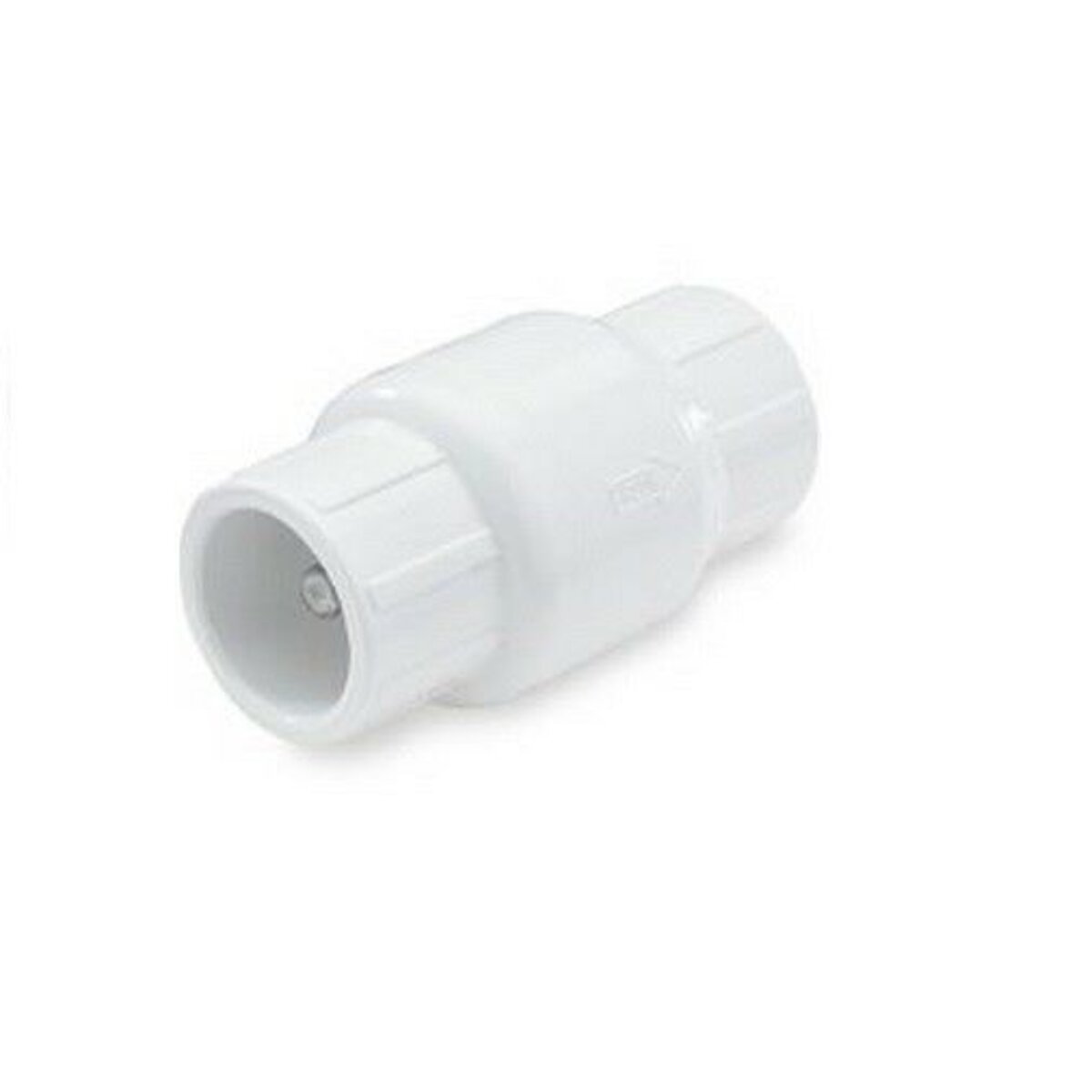 NDS FloControl Series 1011 Spring Check Valve PVC 3/4 in. Slip 1/2# Spring