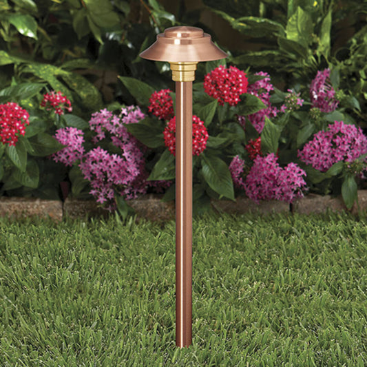 Vista PR-2160 Path Light Copper Housing Copper Finish No Lamp