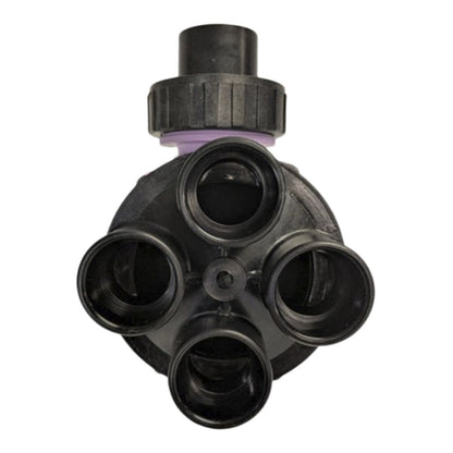 Fimco 1000F Indexing Valve for Wastewater 4-Outlet Plastic 1 in. Slip