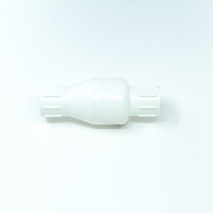 1/2 PVC Spring Check Valve Slip X Slip NDS