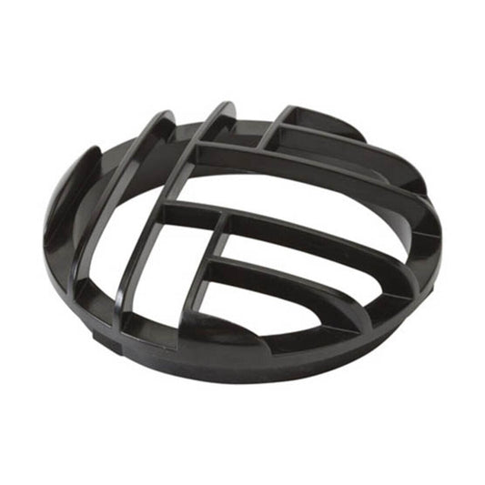 Kichler15787BK   LED Well Light Cover Black 1-3/4 in. Height, 6 in. Length, 12V Wall & Ceiling Mount