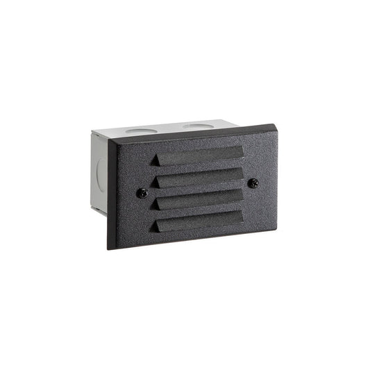 Vista  SL-4242-B-W-LB2ND  Step Light Louver LED Black 2.5W Warm