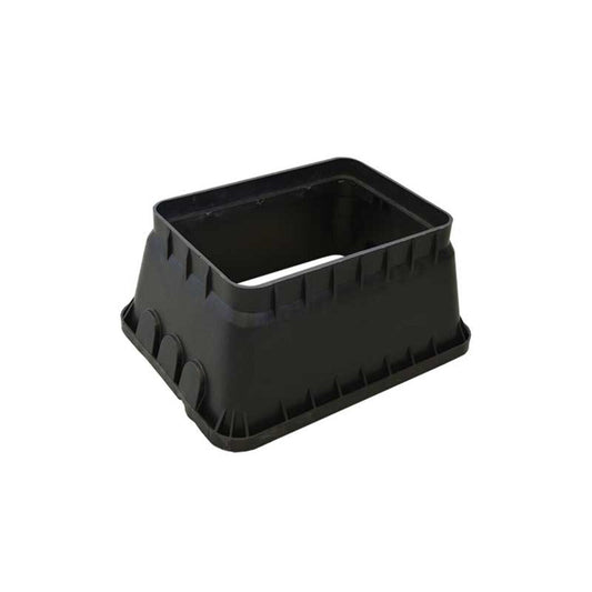 Highline Jumbo Valve Box Body (only) Rectangle 14 in. x 20 in. x 12 in.H Black Closed Mouse Holes
