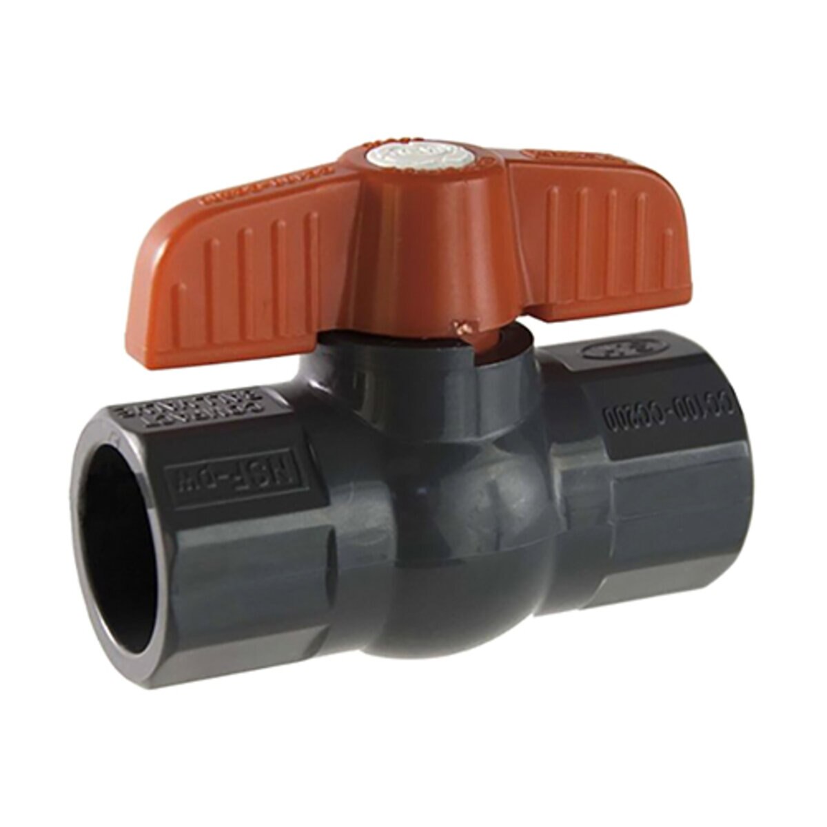 587-015  Sch 80 PVC Ball Valve S x S 1-1/2 in.