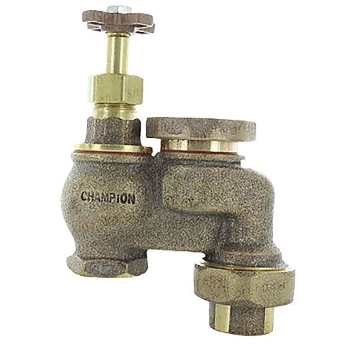 V-19-466-075Y  Anti-Siphon Body Valve Yellow Brass 3/4 in.