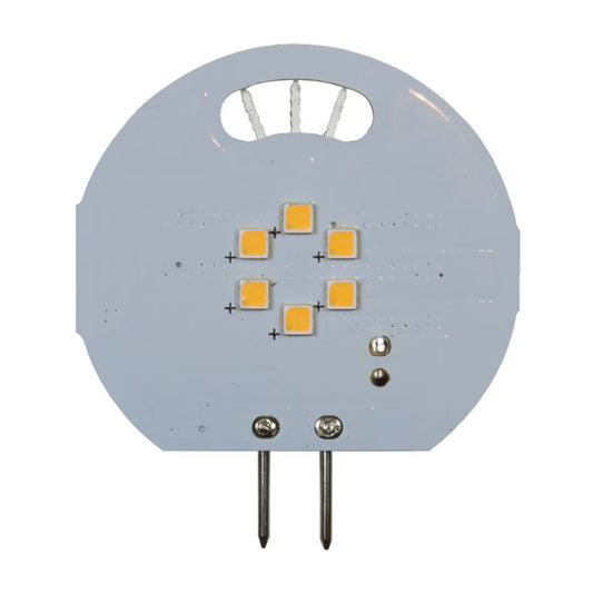 Brilliance LED G4 Bi-Pin Lamp 2W 120 Lumens 2700K Warm White, 35,000 Hour Life, 180-Degree Beam Angle