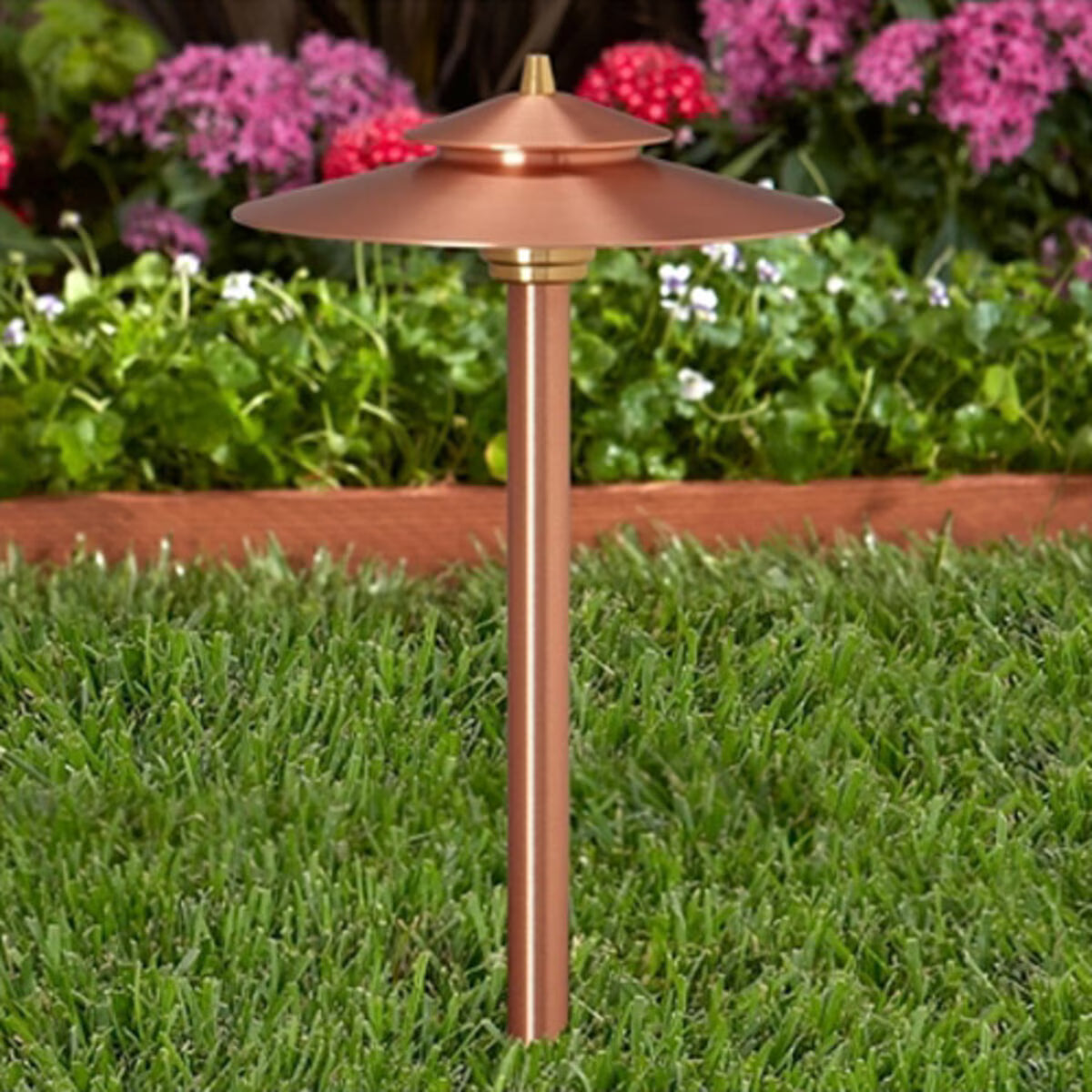 Vista PR-2126-CSN-W-LB5ND  PR-2126 Path Light Copper Housing Copper Finish 5W 3000K LED
