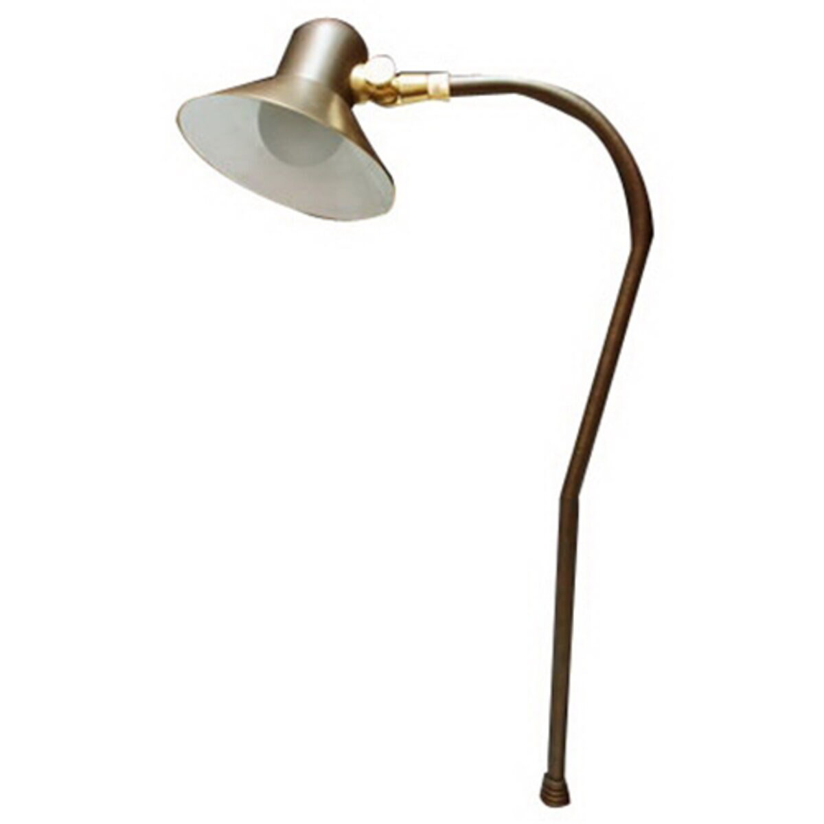 Unique SOLA-NL Solaris Path/Area Light Brass Housing Weathered Brass Finish No Lamp