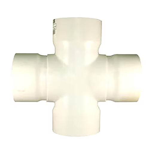 GPK  226-0066  Solvent Weld Cross SDR35 6 in.