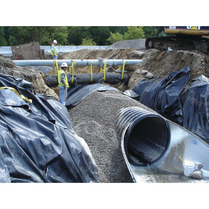 ADS 8 in. x 20 ft. N-12 Dual Wall Pipe Perforated