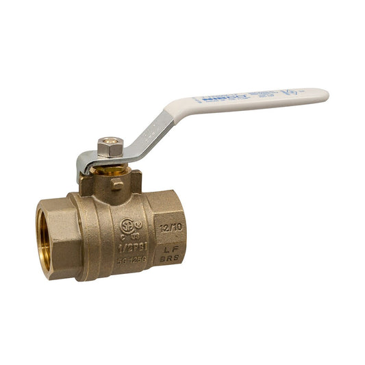 TFP600A-LF 1 in. Lead Free Brass Ball Valve Full Port 600 PSI Threaded NIBCO
