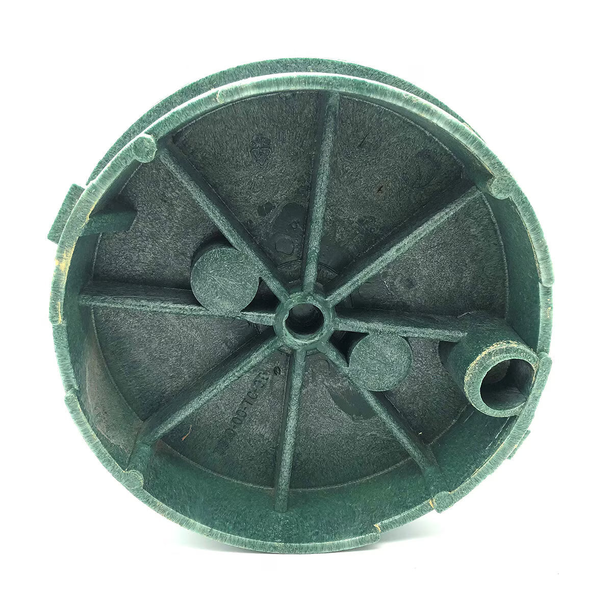 Spec 10 in. Round T Cover Only Green ICV Carson