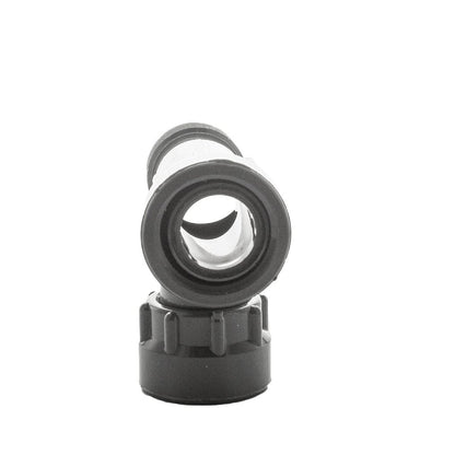 Dura  301-010-4 Quad Port Manifold Tee 1 in. Swivel x MIPT x 4-Swivel with O-Ring