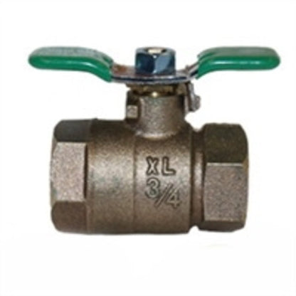 Wilkins 34-850UXL Full Port Union Ball Valve Lead Free Bronze 3/4 in. FIPT