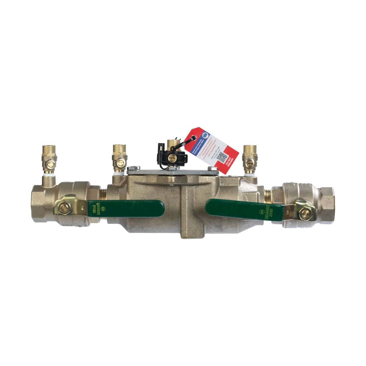 T063234  Watts LF007M2 Double Check Assembly w/ Ball Valves 1-1/2 in. Lead Free Bronze w/ Freeze Sensing Capability (Sensing Upgrade Kit Sold Separately) | T063234