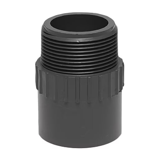 Dura  836-168  Reducing Adapter Sch 80 PVC 1-1/4 in. x 1 in. Mipt x Slip