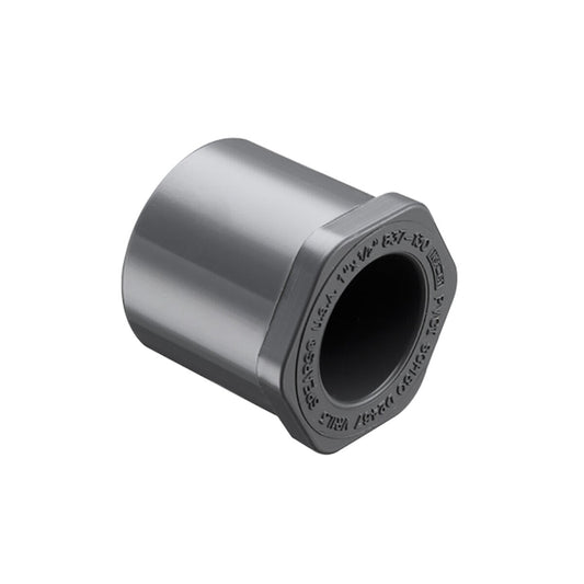 1 1/4 X 3/4 PVC Reducing Bushing Spigot X Soc  837-167