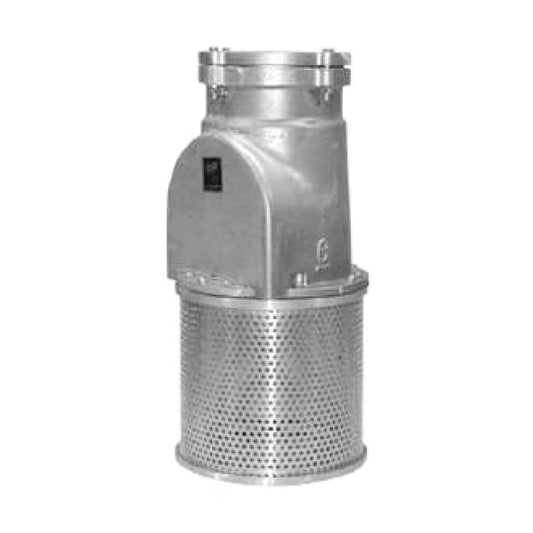6" Aluminum Foot Valve Screen Sure Flo SOV6