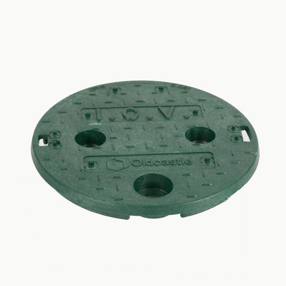 Carson Box & T-Cover Green 10 in. Round Blank 2 Mousehole